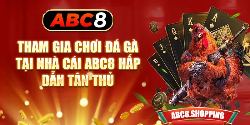 Tham gia chơi đá gà tại nhà cái ABC8 hấp dẫn tân thủ